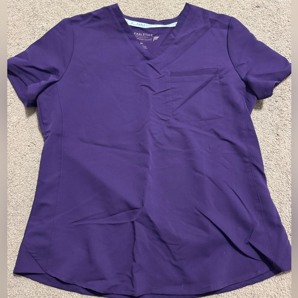Fabletics scrub top